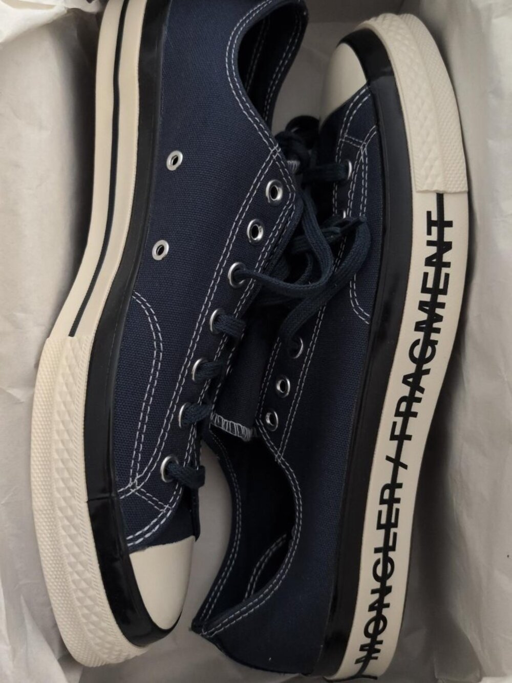 Moncler x Fragment Converse Sneakers Fragment Blue/Black Various sizes